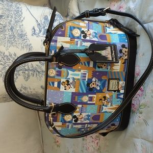 Disney Dooney 50th Anniversary Satchel Bag Purse with Strap BNWT